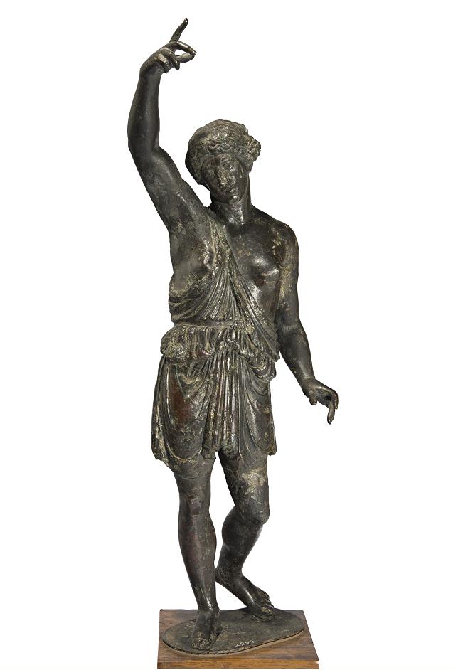 Copia in miniatura di epoca romana (II sec. d.C.) di un originale greco attribuito a Policleto (V sec. a.C.), che con questa figura vinse un celebre concorso per il grande santuario di Artemide, a Efeso
